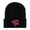 Black, variant on Embroidered Knit Beret with Ribbon Detail for Autumn Winter Cozy Unisex Hat for Everyday Fashion And Warmth Holiday Women