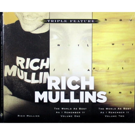 Rich Mullins 3 CD Set Rich Mullins, The World As Best As I Remember It V1 &