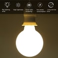 thumbnail image 4 of 7W E27 Base Lámpara de ahorro de energía G80 Decoración de luz de oficina en el hogar Bombilla LED AC 220V (blanco cálido), 4 of 12
