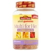 Nature Made Adult Multi for Her Plus Omega-3 Gummies, 100 Count, Lemon, Orange & Strawberry