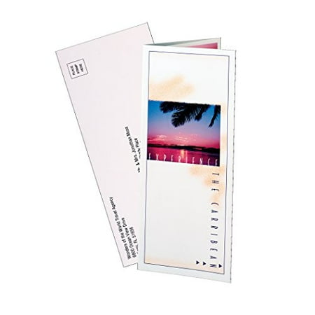 Bx Presentation Book - Avery Tri-Fold Brochures for Inkjet Printers, 8.5 x 11 inches, White, Matte, Box of 100 (8324)