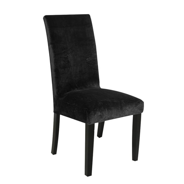 Baohd 4pack/lot Protection And Decoration With Simple And Fashionable Chair Covers Easy To Care Polyester black