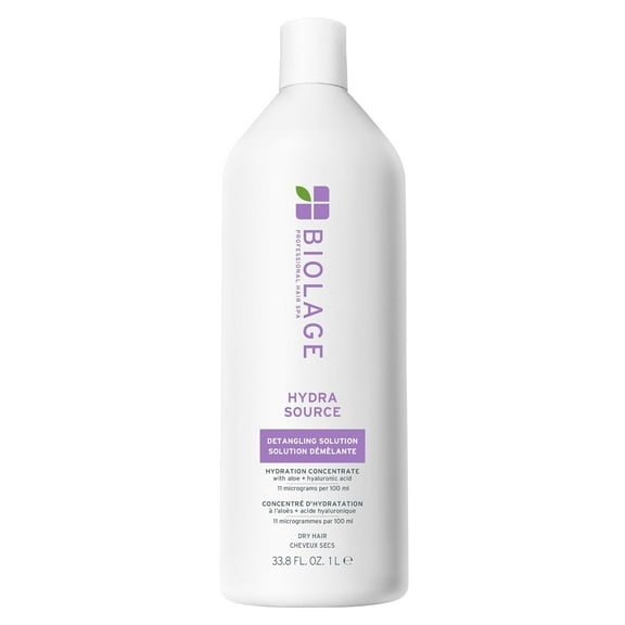 Biolage HydraSource Detangling Solution Liter / 33.8 oz | For Dry Hair