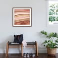 thumbnail image 3 of Art.com Earthen Strata I Art Print by Victoria Borges, Brown Frame Wall Art, 29" x 29", 3 of 5