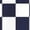 Navy, variant on Mickey Mouse Checkerboard Stripe DTG Print Unisex T-Shirt