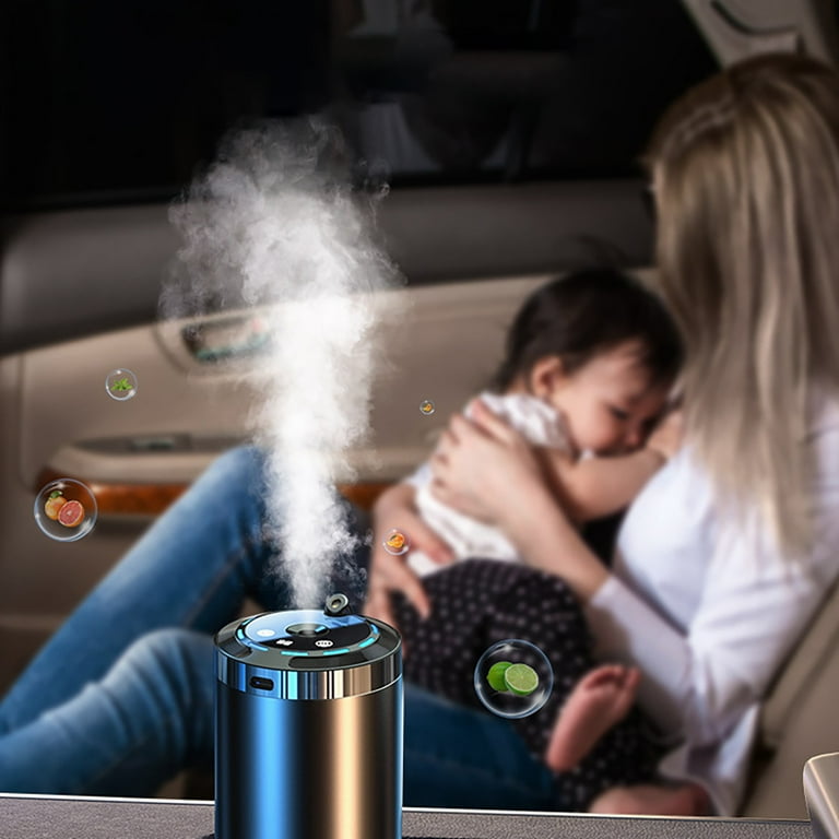 Deodorante Auto Intelligente Con Ultrasuoni - 3 Livelli Di Intensità - Olio Essenziale Al Limone (3 Pezzi) - Foto 3