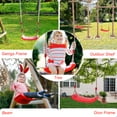 thumbnail image 5 of IFOYO Tree Swing Seat, Swing Set Accessories for Kids Outdoor Play Playground Trees, Children Outdoor Plastic Swingset for Little Tykes, Red, 5 of 8