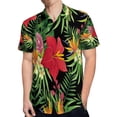 thumbnail image 4 of High Quality Hawaiian Shirts for Men Short Sleeve Aloha Beach Shirt Floral Summer Casual Button Down Shirts Blouses 7DIT7L, 4 of 7