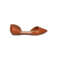 thumbnail image 2 of New Women Breckelles Dolley-51 Leatherette Pointy Toe d'Orsay Flat, 2 of 5