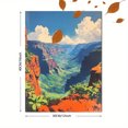 thumbnail image 3 of Waimea Canyon Landscape Canvas Print/Wall Art，Suitable for Living Room，Hotel， and Restaurant Decoration., 3 of 8