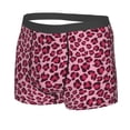 thumbnail image 5 of Goofa Rose Leopard Print Printed Men's Boxer Briefs Underwear, Moisture-Wicking Underwear, Trunk,Soft and Breathable Cotton Underwear-, 5 of 9
