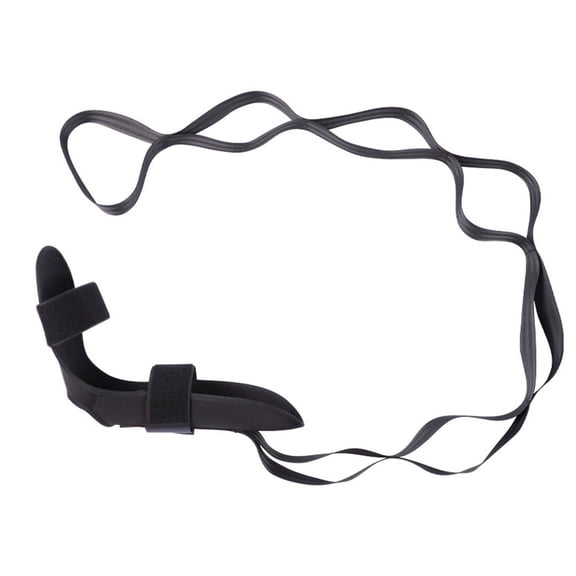 BESTSKY 2026 New Yoga Strap Glasses Frame Stretching Strap Double-Ended Clamp Stretch Strap for Yoga Pilates Fitness Black
