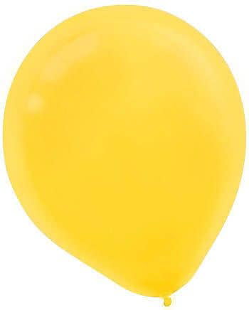 Qualatex 5" Yellow Balloons ~ 100 ct. 