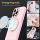 thumbnail image 4 of For iPhone 14 Pro Case Compatible with MagSafe Rotating Metal Kickstand PC + Silicone Phone Cover -, 4 of 5