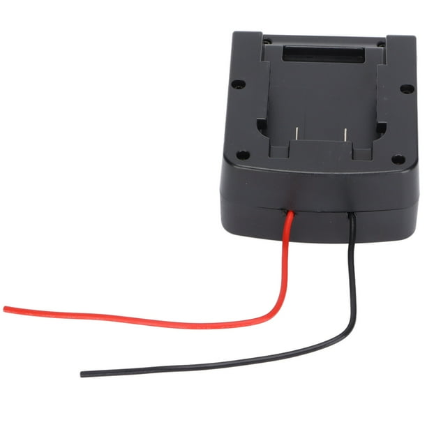 Adaptador Power Wheel para herramienta eléctrica portátil estable Conector de alimentación para batería de litio Black and Decker de 20 V