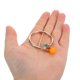 thumbnail image 5 of Houderco 10Ud Sujetadores Dorados Para Bufandas Accesorio Fácil De Usar Y Decorar, 5 of 6