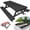 Black, variant on 3PCS Elastic Picnic Table Cover with Bench Covers, Waterproof Picnic Table Cover 72 Inch, Oil Resistant Camping Tablecloth Fitted