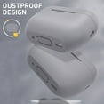 thumbnail image 4 of MATEPROX AirPods Pro 2 Case, Silicone AirPods Pro 2nd Gen [2022] Cover with Keychain/Handstrap-Gray, 4 of 8