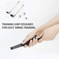 thumbnail image 3 of High Quality Durable Golf Rubber Hand Shape Grip Exercise Pole Grip Swing Training Outdoor Golf Position Practice Tools Male Left, 3 of 6