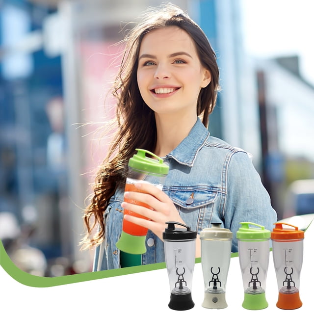Fiudx Taza de Café con Agitación Automática, Diseño Ideal para Viajes, Mezclador de Bebidas Frías y Calientes, Ideal para Oficina, Hogar y Gimnasio, Capacidad de 350 Ml, Funciona con 2 Pilas Aaa.