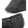 thumbnail image 6 of Newsboy Cap for Men Adjustable Flat Ivy Gatsby Cabbie Driving Hat Breathable Denim Cotton Golf Cap, 6 of 7