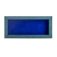 thumbnail image 2 of 16x30 Shadow Box Frame Blue Wood | With a 1" Usable Display Depth | Includes a Royal Blue Real, 2 of 5