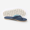 thumbnail image 2 of Hari Mari Men's Dunes Memory Foam and Arch Support Flip Flops (Navy, 12), 2 of 4