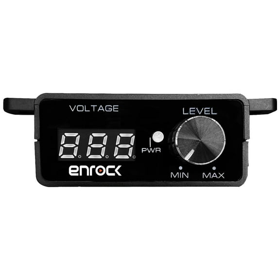 Enrock Bass Knob with Digital Voltmeter and Pushable ON/OFF for Amplifiers
