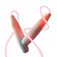 thumbnail image 1 of Cuerda de saltar luminosa, diseño aerodinámico, bonita y atractiva, ideal para niños, principiantes, adultos y fitness, color rosa, talla única., 1 of 12