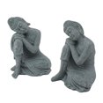 thumbnail image 1 of Sandstone Buddha Statue Vivid Appearance, Small Ornament For Home Decor, Meditation, Peace And , Suitable For Bedroom, Study Room, And More, 1 of 8