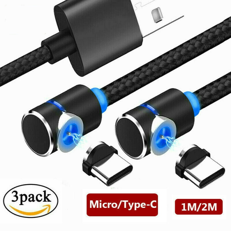 Black 3ft eFactory Direct New Honor View20 USB Type C Data and Transfer Cable. 