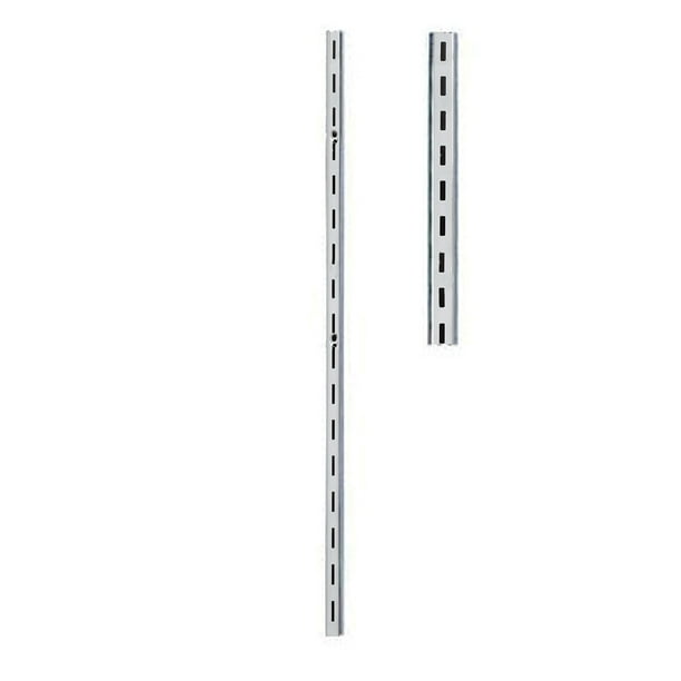 3 foot Chrome Slotted Standard - ½ inch slots 1 inch on center ...