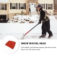 thumbnail image 4 of FUTUREORYY Snow Clearing Tools Ice Shovel Head Reinforced Plastic 1Set for Homeowners, 4 of 8