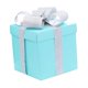 thumbnail image 5 of Cajas de regalo de Navidad, adornos navideños, cajas decorativas cuadradas, organizador, adornos apilables, caja de Navidad para el día de San Azul, 5 of 8