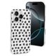 thumbnail image 5 of Funda de TPU con lunares para iPhone 16 Pro: ultrafina, a prueba de golpes, antiamarilleo, resistente a arañazos, compatible con carga inalámbrica, agarre mejorado, estilo transparente., 5 of 7