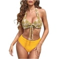 thumbnail image 1 of Traje de baño dividido grande y cómodo para mujer Conjunto de traje de baño delgado y elegante OAVQHLG3B Store  lin121212, 1 of 4