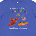 thumbnail image 4 of Inktastic There's No Party Like Mardi Gras With Partying Seafood Youth T-Shirt, 4 of 5