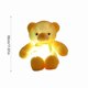 thumbnail image 3 of Figura de oso luminoso que cambia de color | Peluche con luz LED y lazo | Luz nocturna multicolor para niños | Regalo de cumpleaños para niños y niñas, 3 of 5