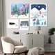 thumbnail image 3 of Muñecos de nieve navideños de cuadro sobre lienzo para pared de temporada para decoración del hogar, imágenes de renos, carteles nórdicos, bailarina cantora, 3 of 4