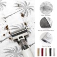 thumbnail image 5 of 5'x7' Area Rugs, Grey Palm Trees Indoor Outdoor Area Rug for Living Room Bedroom, Tropical Summer Beach Botanical Washable Bathroom Rugs Kitchen Floor Carpet Mats Home Decor Aesthetic, 5 of 8