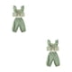 thumbnail image 2 of Jumpingount Conjunto de ropa de verano para niñas, pantalones holgados sin mangas con espalda descubierta, Top fino para bebé, jersey con ciento veinte 2Conjunto, 2 of 6