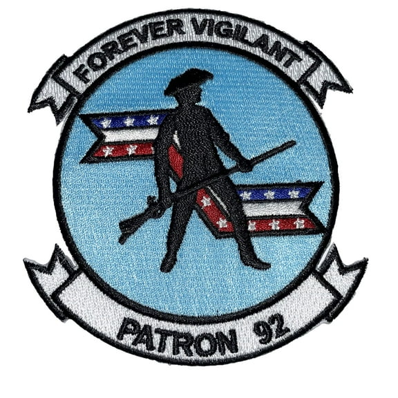 VP-92 Minutemen Squadron Patch – Sew On, 4"