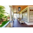 thumbnail image 2 of 1 Light Outdoor Chain Mount Lantern In Craftsman Style 12 Inches Wide By 18.75 Inches High-Oil Rubbed Bronze Finish Z-Lite 570Chxl-Orb, 2 of 5