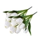 thumbnail image 2 of Matsuzay 2 uds tulipanes de flores artificiales simulación de tacto Real ramo de flores de imitación para decoración de fiesta blanco/grande, 2 of 6