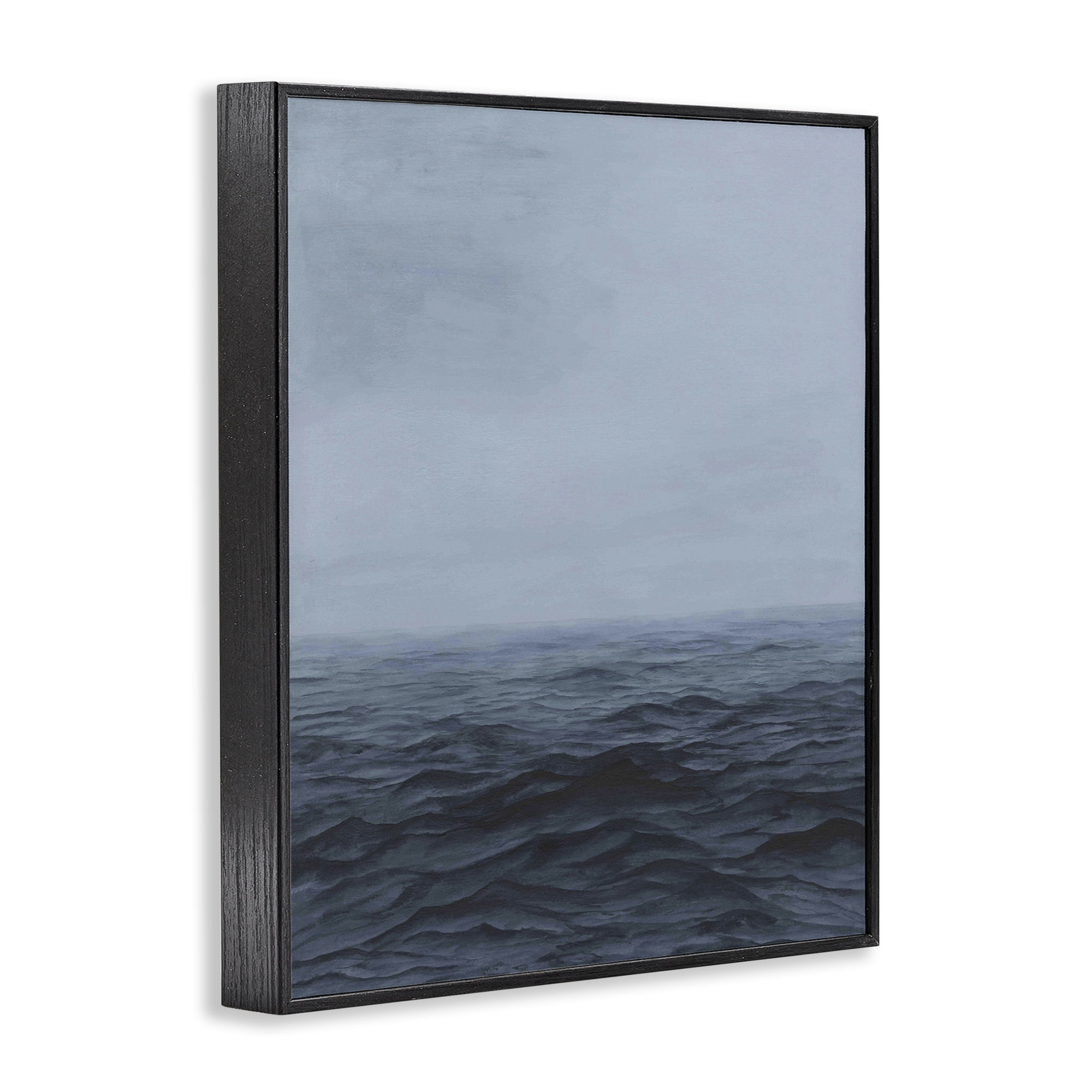 Stupell Industries Vast Ocean Expanse Black Framed Giclee Art, design by Michael Willett
