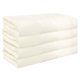 thumbnail image 1 of Toallas de baño de algodón a rayas REGALWOVEN, absorbentes, toallas para cara y cuerpo para hoteles, spa 14" x 14" beige 4, 1 of 7