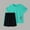 Green, variant on NAISIBABY Boys Outfit Sets Size 6, Short Sleeve Reflective Strip T-Shirt Sports Shorts Quick-Dry Active Sets 2-Piece Blue(4-12T)