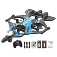 thumbnail image 1 of Avión RC Avión de control remoto Giro de 360 degree Listo para volar Fácil de controlar al aire libre azul con 2 pilas, 1 of 9