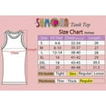 thumbnail image 4 of SUMONA Women Tank Tops Round Neck Sleeveless Basic Ribbed Summer Cami Top Casual Shirt, 4 of 4