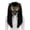 Black, variant on Plush Animal Wolf Skull Mask,Furry Fursuit Viking Skeleton Wolf Mask,Halloween Werewolf Barbarian Plush Headdress